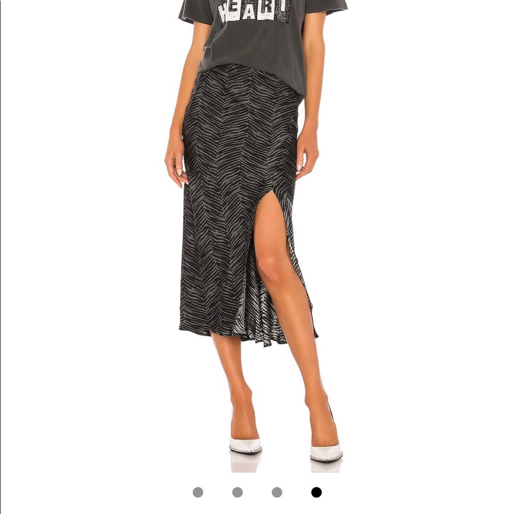NWT Anine Bing Dolly Silk Skirt Size Small